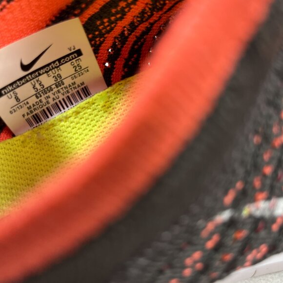 Nike Free 4.0 Flyknit Running Shoes - Women's Size 8 - Picture 10 of 10